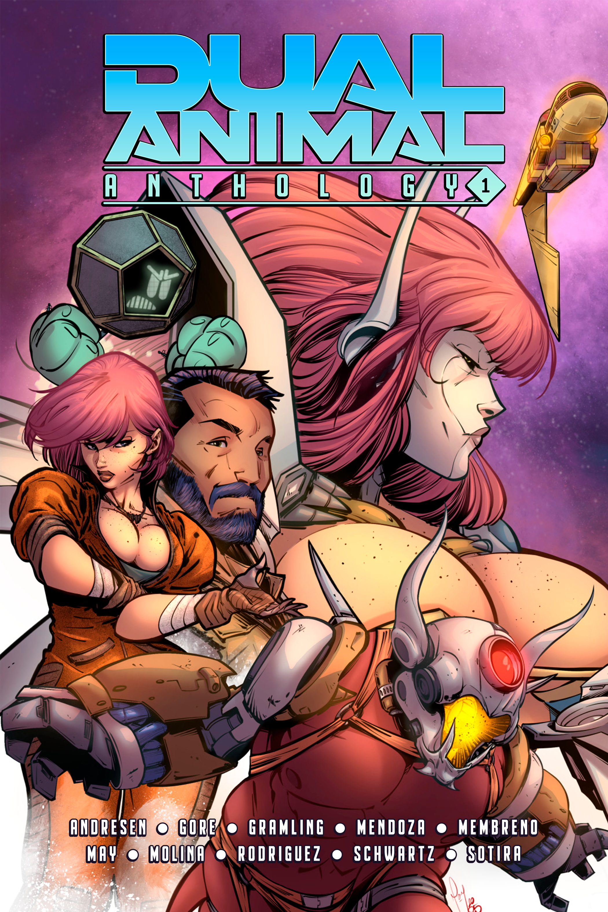 Dual Animal Anthology Vol. 1 - Cover D (Paperback)
